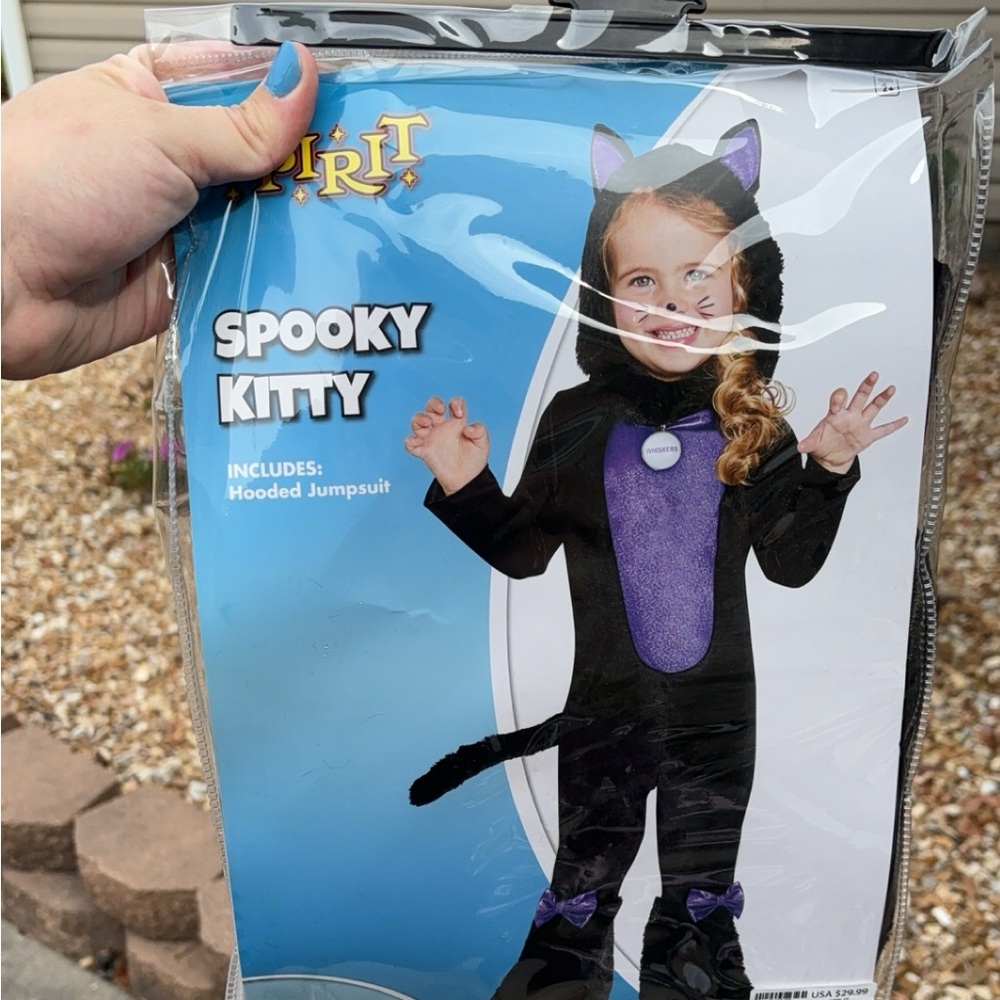 Spooky Kitty 2T Costume